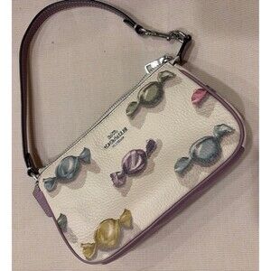 Coach Nolita 19 Spring Candy Print Mini Novelty Shoulder Bag Wristlet Purse NWT